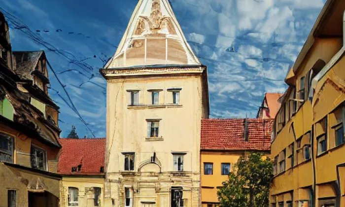Kapucínský klášter v Roudnici nad Labem – zima