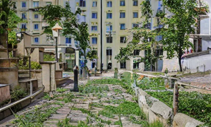 Kapucínské zahrady – léto