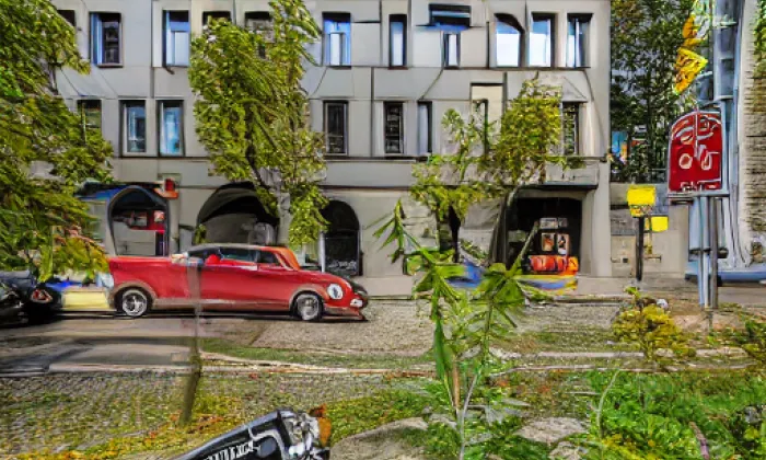 Kapucínské zahrady – zima