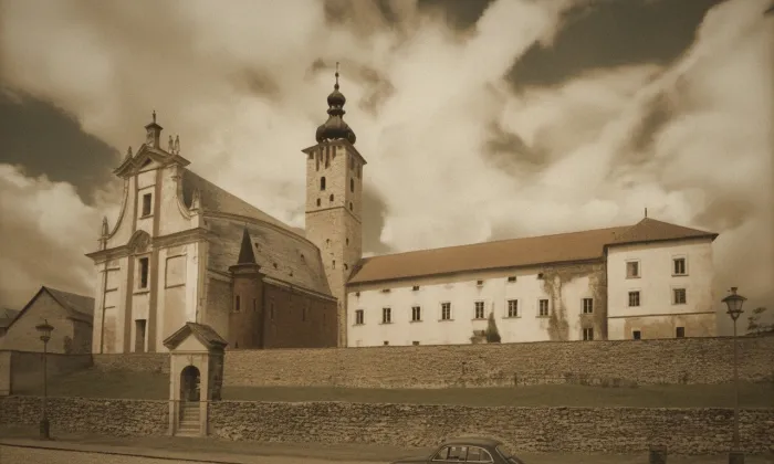 Klášter a zámek v Pacově – historical