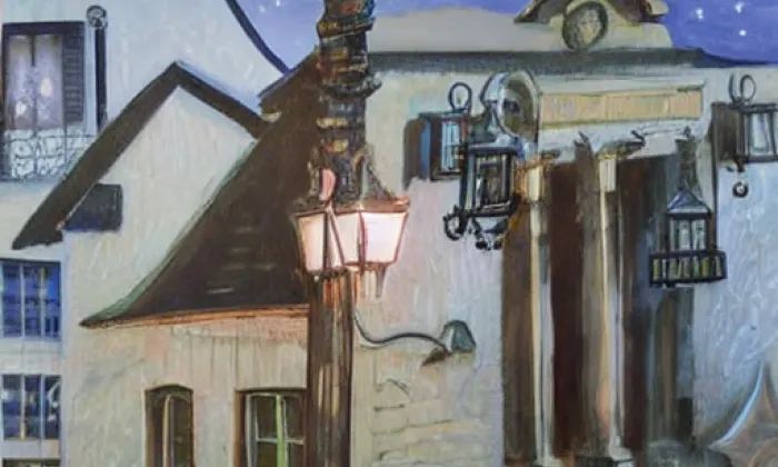Klášter augustiniánů kanovníků (Prostějov) – noc