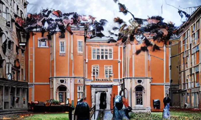 Klášter augustiniánů kanovníků na Karlově – autumn