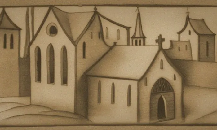 Klášter benediktinů – historical