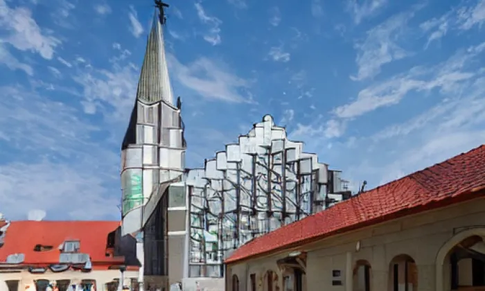 Klášter bosých karmelitek v Drastech – noc