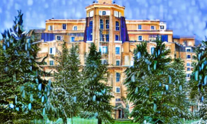 Klášter Chotěšov – winter