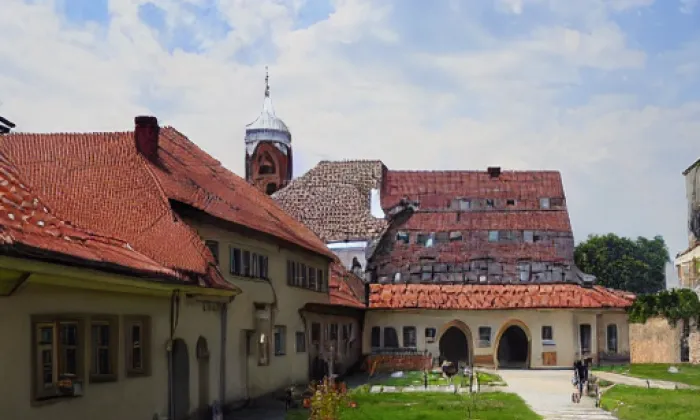 Klášter Naší Paní nad Vltavou – léto