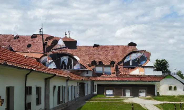 Klášter Naší Paní nad Vltavou – zima