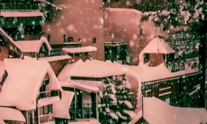 Klášter Plasy – winter