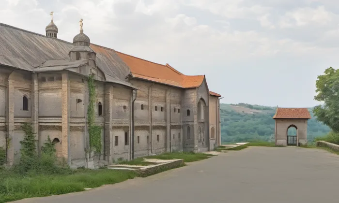 Klášter Svaté Pole – léto