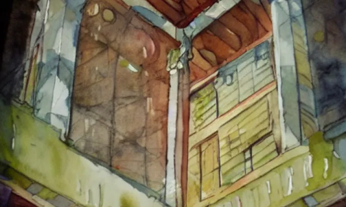 Kodex vyšehradský – akvarel