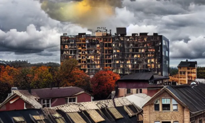 Koksovna Vítkovických železáren – autumn