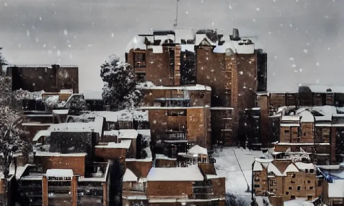 Koksovna Vítkovických železáren – winter