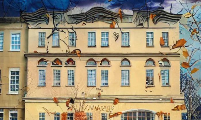 Kolowratský palác ve Sněmovní – autumn