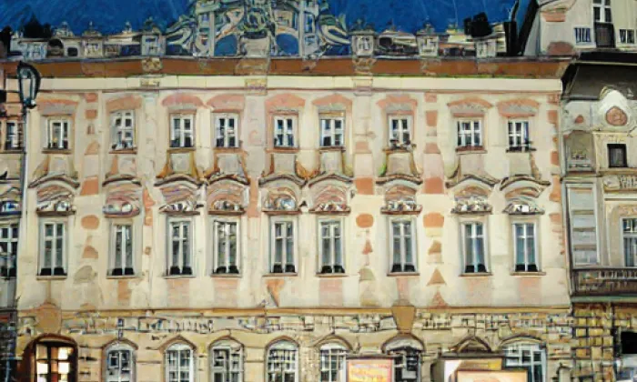 Kolowratský palác ve Sněmovní – iluminace