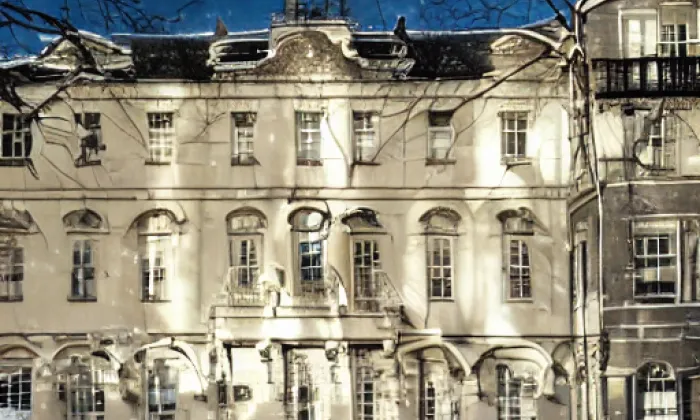 Kolowratský palác ve Sněmovní – winter