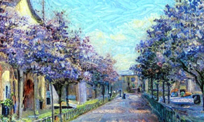 Komenského sady – jaro