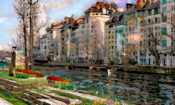 Konventní zahrada – spring