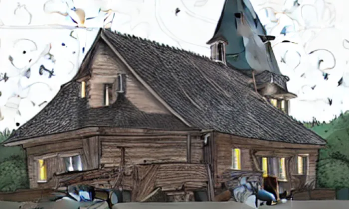 kostel (kaple) svaté Anny – noc