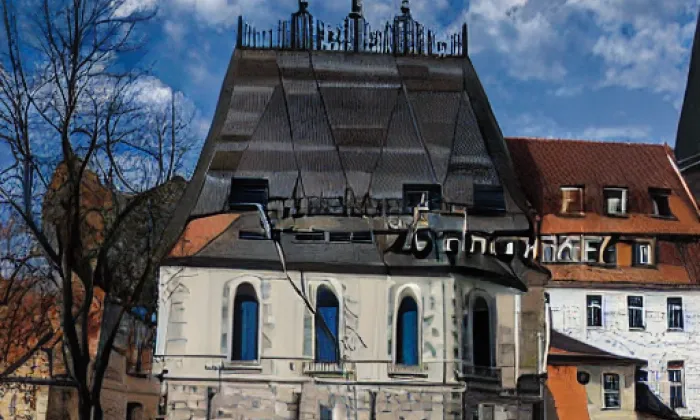 Kostel Čtrnácti svatých pomocníků (Krompach) – podzim