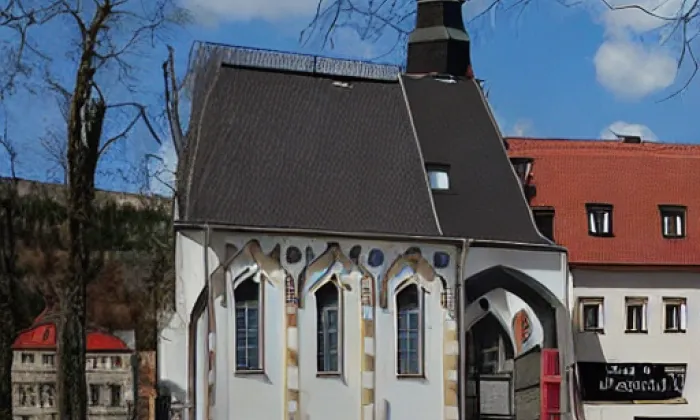 Kostel Čtrnácti svatých pomocníků (Krompach) – zima
