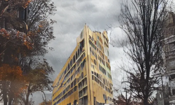 kostel Archanděla Michaela (Andělská Hora) – autumn