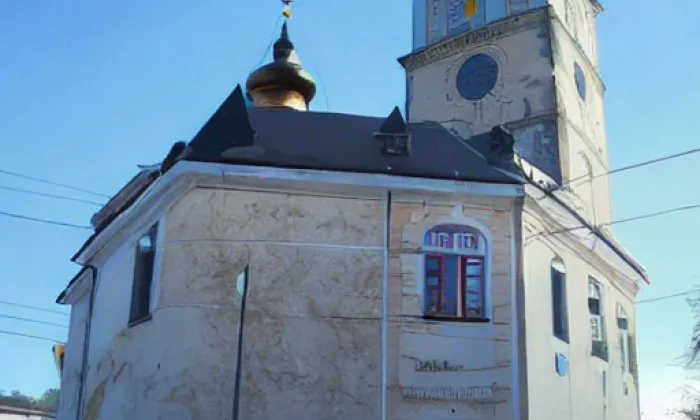 Kostel Archanděla Michaela (Moravský Kočov) – jaro