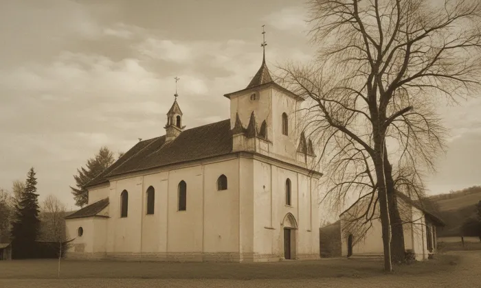 Kostel Archanděla Michaela (Skryje) – historical