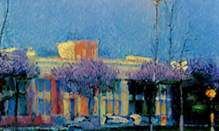 kostel blahoslavené Marie Restituty – jaro