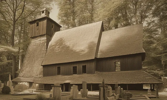 Kostel Božího Těla (Guty) – historical
