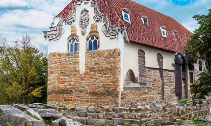 Kostel I – léto