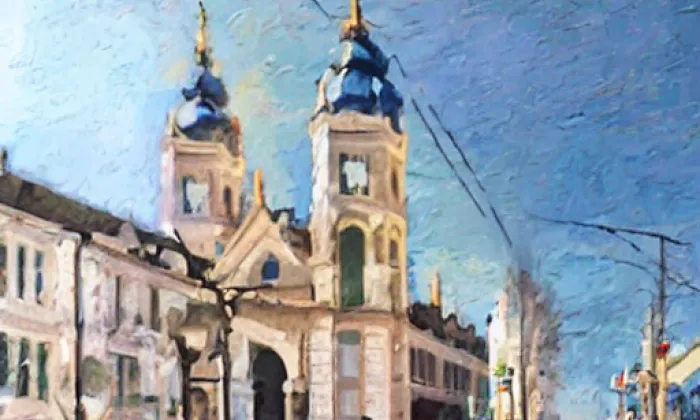 Kostel Jména Ježíš v Telči – spring