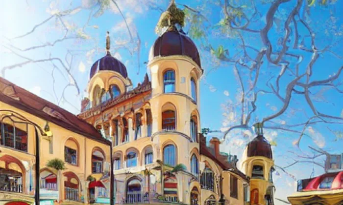 Kostel Jména Ježíš v Telči – summer