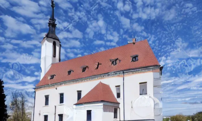 kostel Jména Panny Marie (Březí) – podzim