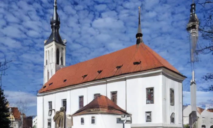 kostel Jména Panny Marie (Březí) – jaro