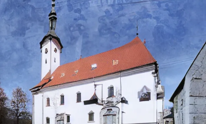 kostel Jména Panny Marie (Březí) – léto