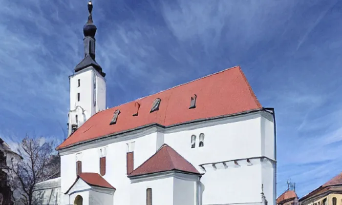 kostel Jména Panny Marie (Březí) – zima