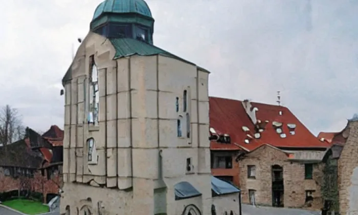 kostel Jména Panny Marie (Hory Matky Boží) – noc