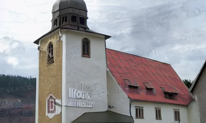 kostel Jména Panny Marie (Hory Matky Boží) – zima