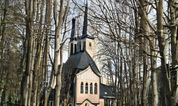 Kostel Jména Panny Marie (Velečín) – léto