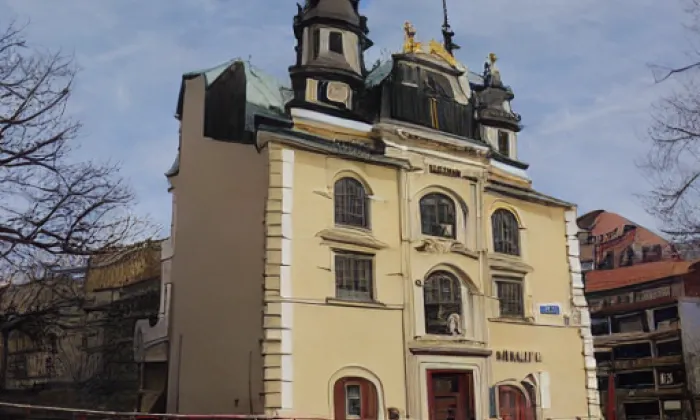 Kostel Jména Panny Marie na Lomci – zima