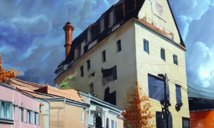 Kostel Korunování Panny Marie – autumn