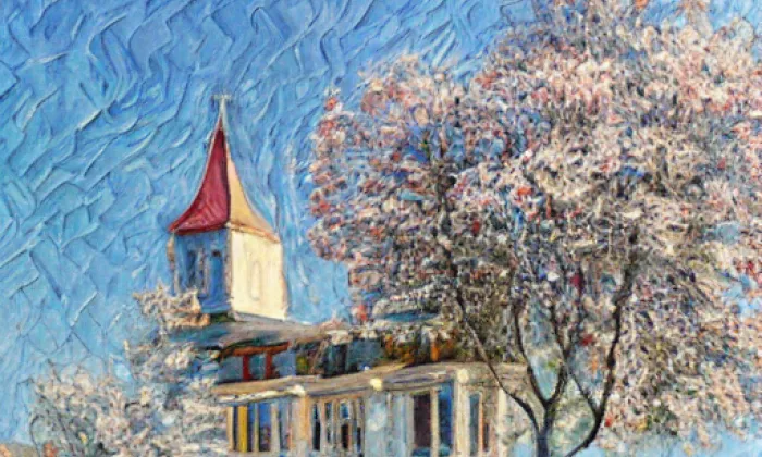 kostel Matky Boží v Telči – spring