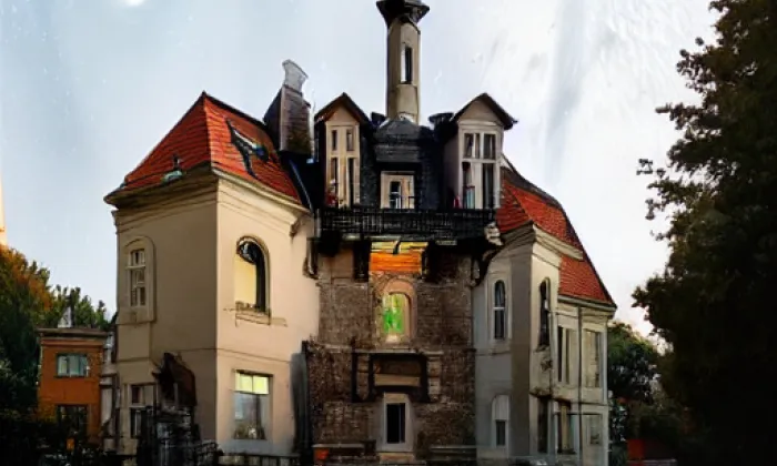 kostel Nalezení svatého Kříže (Bříství) – noc