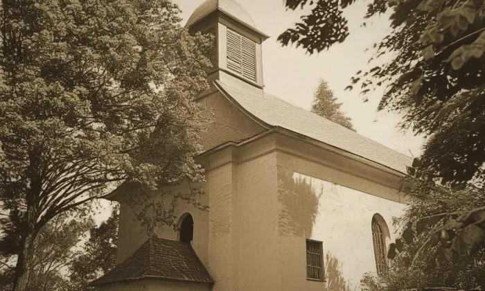kostel Nalezení svatého Kříže (Korkusova Huť) – historical