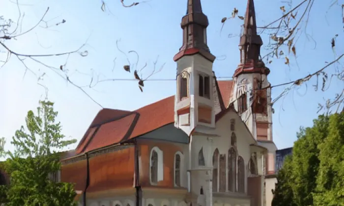Kostel Nalezení svatého Kříže (Litomyšl-Město) – jaro