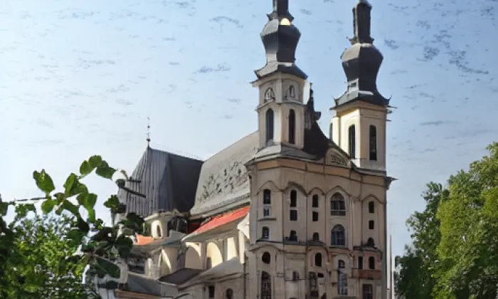 Kostel Nalezení svatého Kříže (Litomyšl-Město) – léto