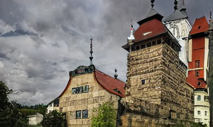 Kostel Nalezení svatého Kříže (Nepřívěc) – podzim