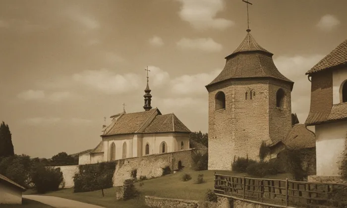 Kostel Nalezení svatého Kříže (Nepřívěc) – historická rekonstrukce