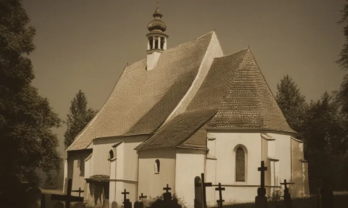kostel Nalezení svatého Kříže (Předměstí) – historická rekonstrukce