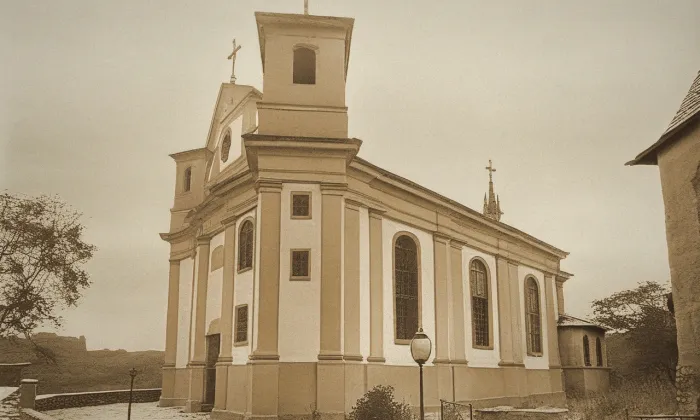 Kostel Nalezení svatého Kříže v Dubé – historical